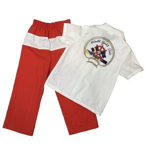 Vintage Toddler Boy Garanimals 4T Outfit Yacht Club Nautical Sailor Costume USA